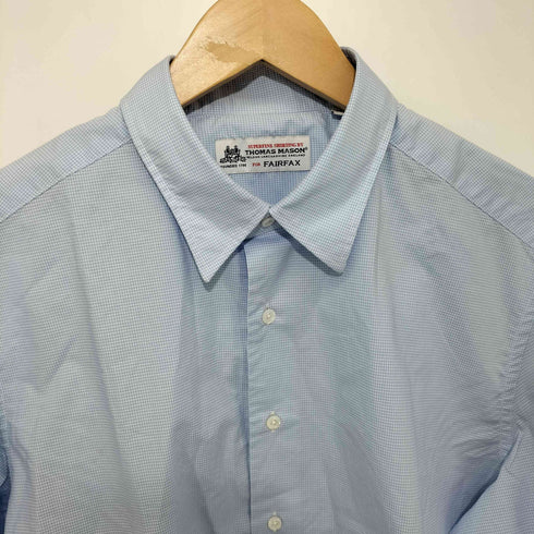 トーマスメイソンフォーフェアファクス THOMAS MASON for FAIRFAX チェック柄 L/S シャツ メンズ import:L