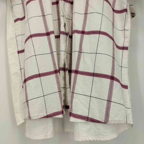 トミーヒルフィガー TOMMY HILFIGER 90S香港製 S/S チェックコットンシャツ メンズ import:XL