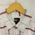 トミーヒルフィガー TOMMY HILFIGER 90S香港製 S/S チェックコットンシャツ メンズ import:XL
