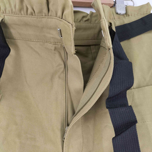 ザラ ZARA ベルト付きワイドベイカーパンツ レディース JPN:L