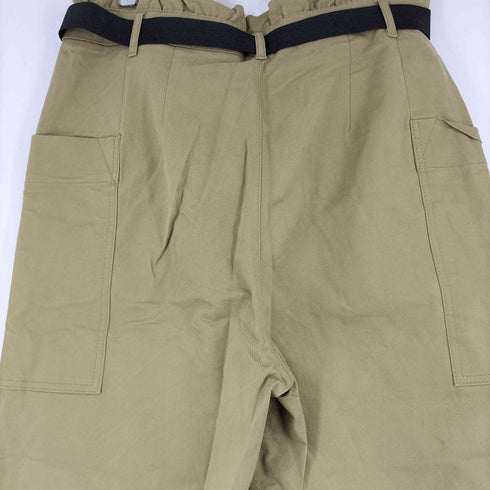 ザラ ZARA ベルト付きワイドベイカーパンツ レディース JPN:L
