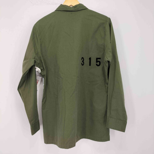 ユーエスエアーフォース U.S. AIR FORCE 80S ユーティリティシャツ ワッペン メンズ 15 1/2