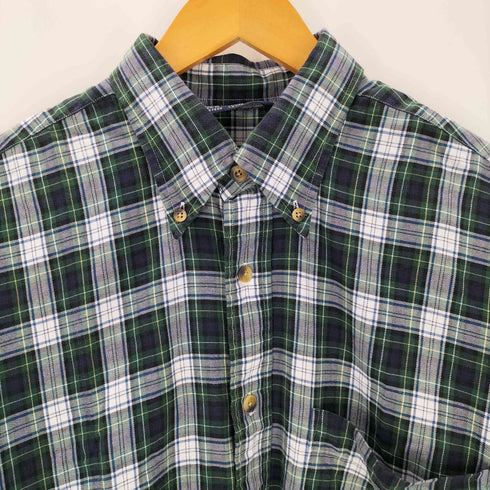 ノーティカ NAUTICA チェック柄 ボタンダウンシャツ メンズ JPN:L
