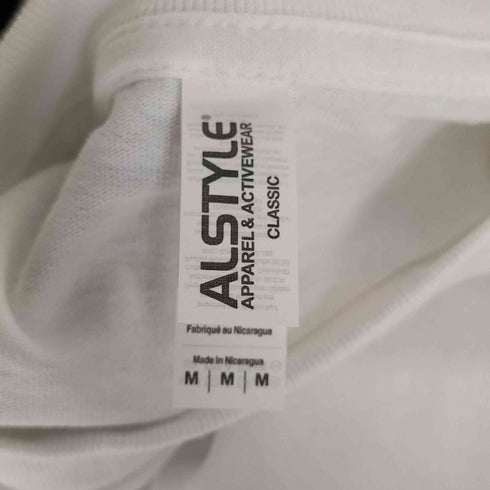 アルスタイルアパレルアクティブウェアー ALSTYLE APPAREL & ACTIVEWEAR MIN-NANO × shinknownsuke FAT CUT PRESS tee プリントTシャツ メンズ import:M