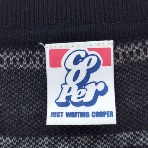 cooper ニットポロシャツ メンズ