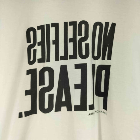 アルマーニエクスチェンジ ARMANI EXCHANGE フロントプリント S/S Tシャツ メンズ import:S