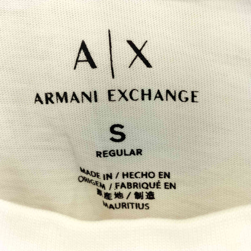アルマーニエクスチェンジ ARMANI EXCHANGE フロントプリント S/S Tシャツ メンズ import:S
