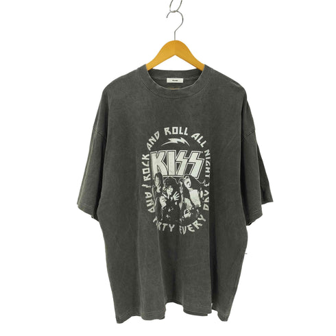 Perushu ヴィンテージライクプリントTシャツ メンズ