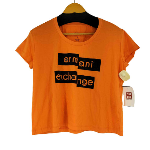 アルマーニエクスチェンジ ARMANI EXCHANGE フロントプリント S/S Tシャツ レディース import:S