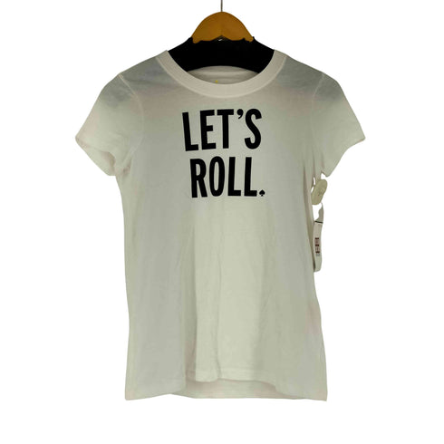 ケイトスペード Kate spade フロントプリント S/S Tシャツ レディース JPN:XS