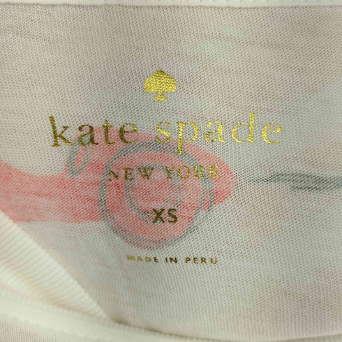 ケイトスペード Kate spade フロントプリント S/S Tシャツ レディース JPN:XS