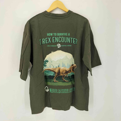 ニコアンド niko and... 両面プリントS/S ムービTシャツ メンズ import:L