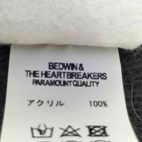 ベドウィンアンドザハートブレイカーズ BEDWIN&THE HEARTBREAKERS JACOUARD WATCH CAP CHINO ワッチキャップ アクリルニットキャップ メンズ