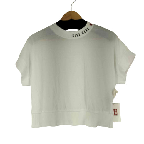 アルマーニエクスチェンジ ARMANI EXCHANGE ビッグリブ S/S Tシャツ レディース import:M