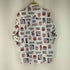 ヒステリックグラマー HYSTERIC GLAMOUR HYS LOVE IT 柄 ショートカラーシャツ メンズ L