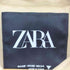 ザラ ZARA コントラスト 切替トレンチコート レディース import:XS