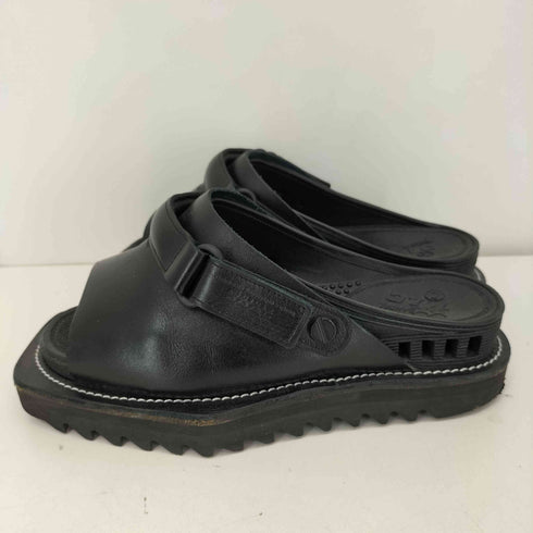 ミーンズワイル meanswhile Overwrap Square Sandals Vibram Sole メンズ