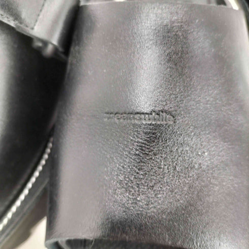 ミーンズワイル meanswhile Overwrap Square Sandals Vibram Sole メンズ