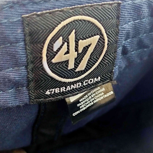 フォーティセブンブランド 47 BRAND CLEAN UP クリーンナップ ベースボール チーム ロゴ 刺繍 6パネル ベースボール キャップ メンズ