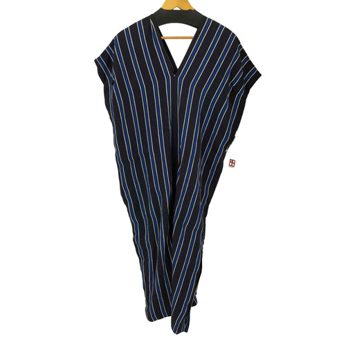 エイチビューティーアンドユースユナイテッドアローズ H BEAUTY & YOUTH UNITED ARROWS STRIPE V NECK DRESS レディース JPN:M