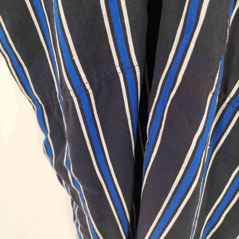 エイチビューティーアンドユースユナイテッドアローズ H BEAUTY & YOUTH UNITED ARROWS STRIPE V NECK DRESS レディース JPN:M