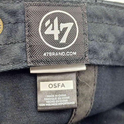 フォーティセブンブランド 47 BRAND CLEAN UP クリーンナップ ベースボール チーム ロゴ 刺繍 6パネル ベースボール キャップ メンズ