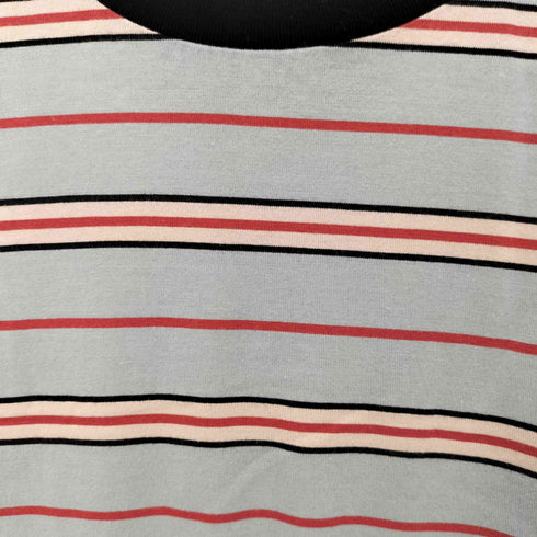 ロクビューティーアンドユースユナイテッドアローズ 6 BEAUTY & YOUTH UNITED ARROWS COTTON MULTI BORDER NO SLEEVE T-SHIRT レディース