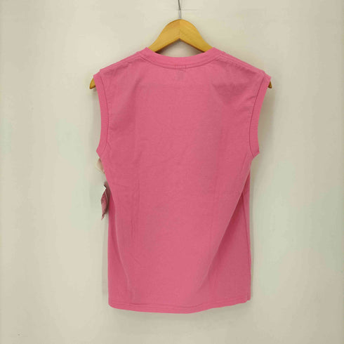 ロクビューティーアンドユースユナイテッドアローズ 6 BEAUTY & YOUTH UNITED ARROWS COTTON U NECK NO SLEEVE T-SHIRT レディース