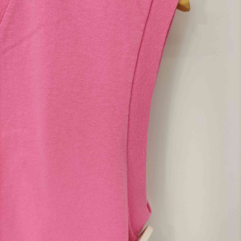 ロクビューティーアンドユースユナイテッドアローズ 6 BEAUTY & YOUTH UNITED ARROWS COTTON U NECK NO SLEEVE T-SHIRT レディース
