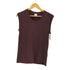 ロクビューティーアンドユースユナイテッドアローズ 6 BEAUTY & YOUTH UNITED ARROWS COTTON U NECK NO SLEEVE T-SHIRT レディース