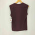 ロクビューティーアンドユースユナイテッドアローズ 6 BEAUTY & YOUTH UNITED ARROWS COTTON U NECK NO SLEEVE T-SHIRT レディース