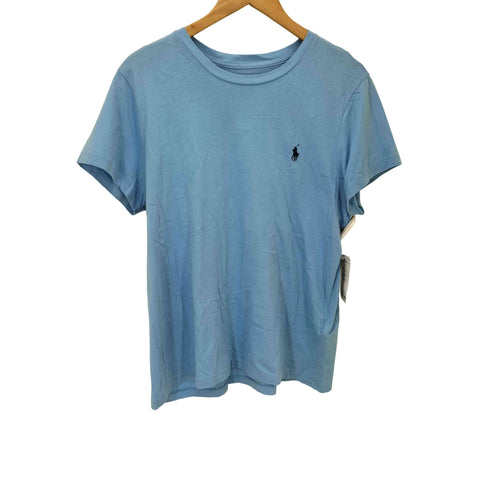 ポロラルフローレン POLO RALPH LAUREN ポニー刺繍 クルーネック Tシャツ レディース import:L