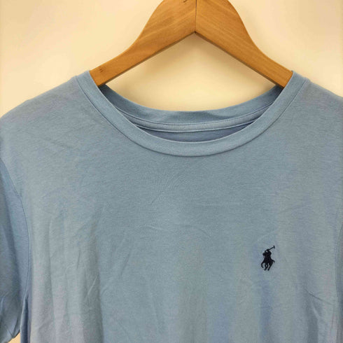 ポロラルフローレン POLO RALPH LAUREN ポニー刺繍 クルーネック Tシャツ レディース import:L