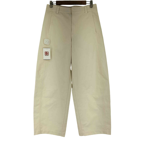 ユニクロ UNIQLO ジャージーバレルレッグパンツ レディース JPN:L