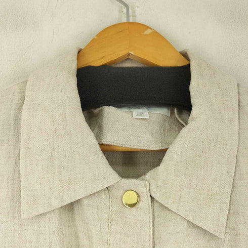 ザラ ZARA サファリショートスリーブシャツ レディース import:L
