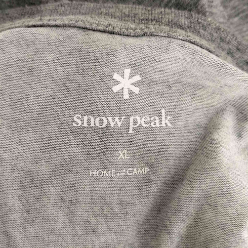 スノーピーク Snow Peak Logo T shirt ロゴTシャツ メンズ JPN:XL