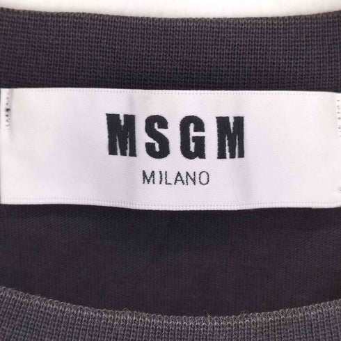 エムエスジーエム MSGM バックプリント S/S Tシャツ メンズ JPN:S