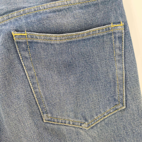 オーラリー AURALEE 19SS WASHED HARD TWIST DENIM 5P PANTS メンズ US:30-31