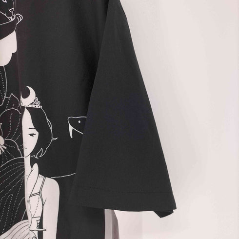 グラニフ graniph ファンクラブ ビッグシルエット半袖シャツ レディース import:XL