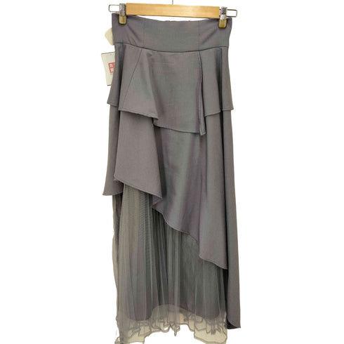ダズリン dazzlin 23SS アシメティアードプリーツスカート レディース JPN:M