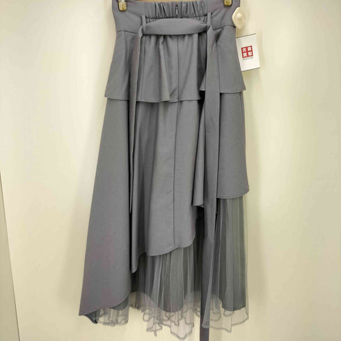 ダズリン dazzlin 23SS アシメティアードプリーツスカート レディース JPN:M