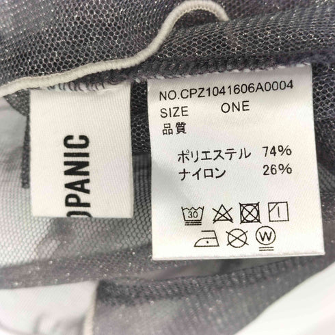 チャオパニック Ciaopanic ラメクルーシアートップス レディース ONE SIZE