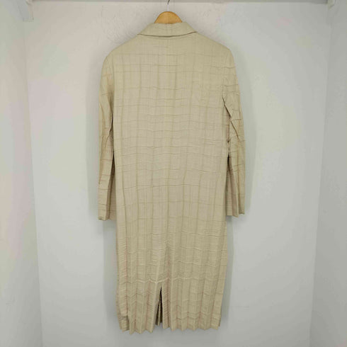 イッセイミヤケ ISSEY MIYAKE ブロックプリーツ グリッドプリーツ コート レディース JPN:2