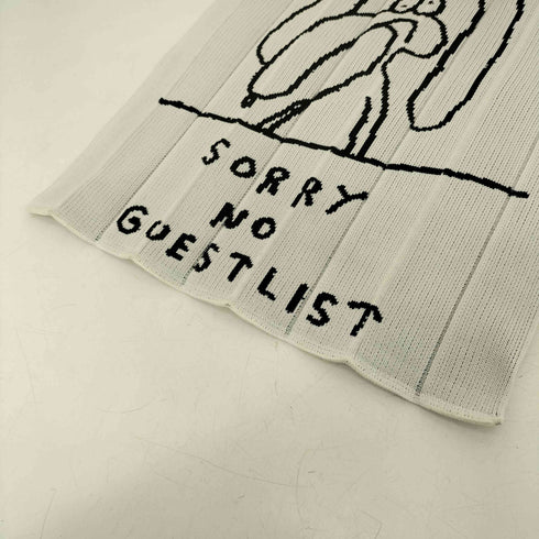 KNT365 Knitty SORRY NO GUESTLIST ニッティー キャラクター トート バッグ レディース