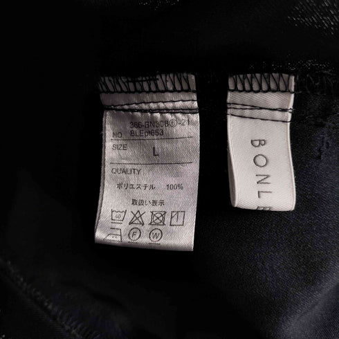ボンルシール BONLECILL 2タック センタープレス カラー スラックス パンツ レディース JPN:L