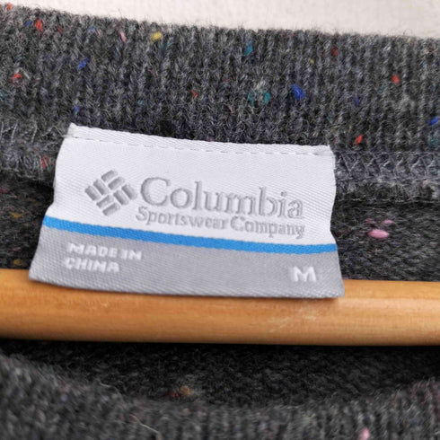 コロンビア Columbia ロゴ刺繍ニット メンズ JPN:M