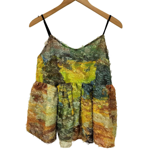 アメリ AMERI 24SS MEDI RACHEL FLUFFY ART CAMISOLE レディース JPN:M