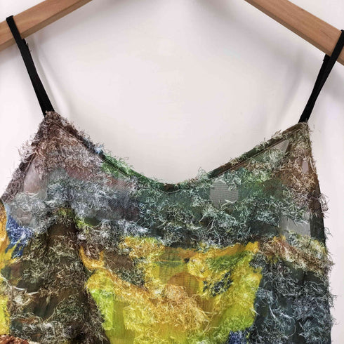 アメリ AMERI 24SS MEDI RACHEL FLUFFY ART CAMISOLE レディース JPN:M