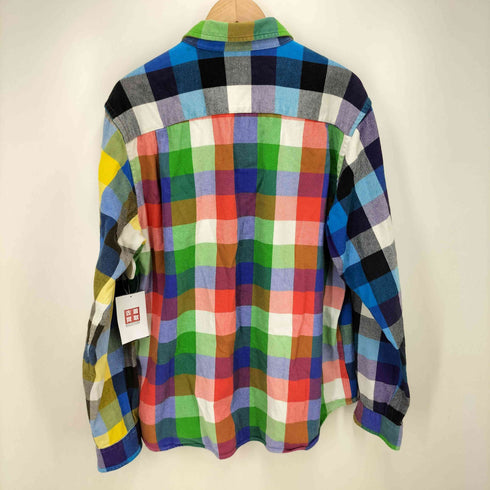 コロンビア Columbia マルチ カラー チェック L/S コルビー ネル シャツ メンズ import:XL