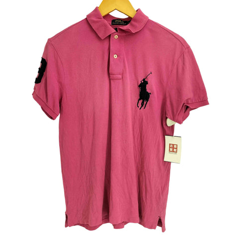 ポロラルフローレン POLO RALPH LAUREN SLIM FIT ビッグポニーポロシャツ メンズ import:M